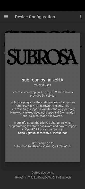 Скриншот 1 — sub rosa by naiveHA