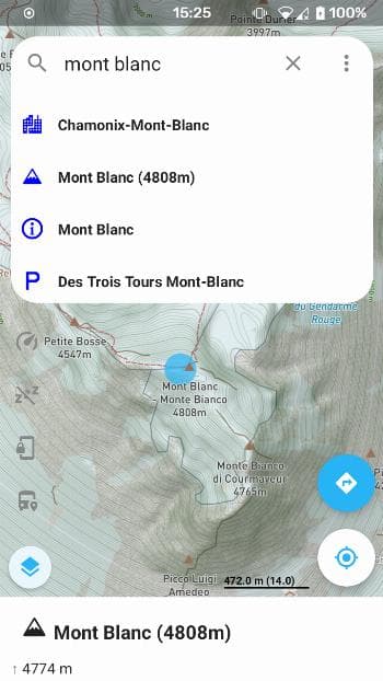 Скриншот 3 — Alpi Maps