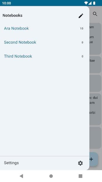 Скриншот 2 — Ara Note