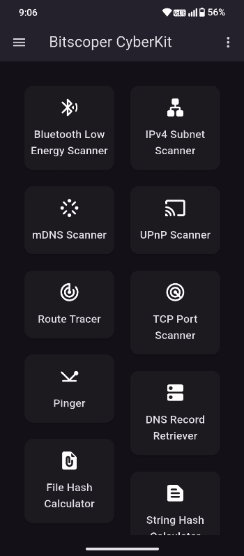 Скриншот 1 — Bitscoper CyberKit
