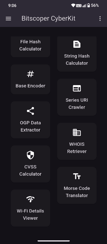 Скриншот 2 — Bitscoper CyberKit