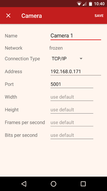 Скриншот 1 — RPi Camera Viewer