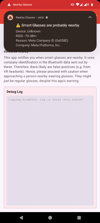 Скриншот 4 — Nearby Glasses