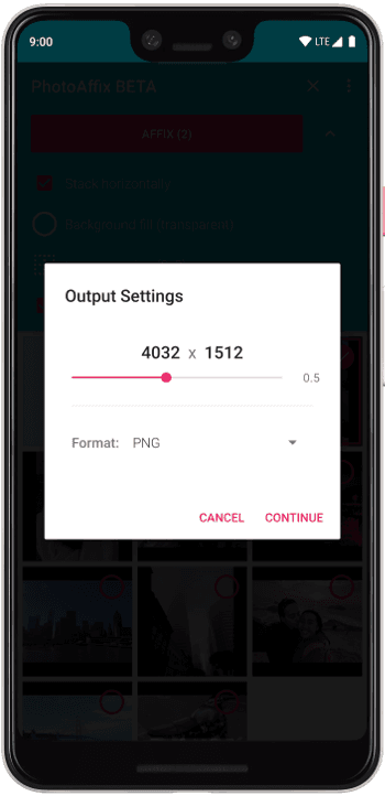 Скриншот 4 — PhotoAffix BETA