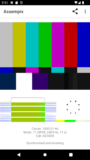 Скриншот 1 — Assempix - Decode COFDMTV
