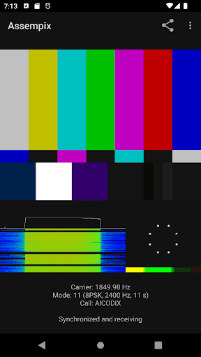 Скриншот 2 — Assempix - Decode COFDMTV
