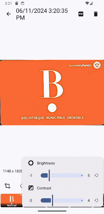 Скриншот 4 — OSS Card Wallet