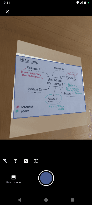Скриншот 1 — OSS Document Scanner