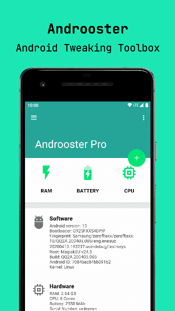 Скриншот 1 — Androoster