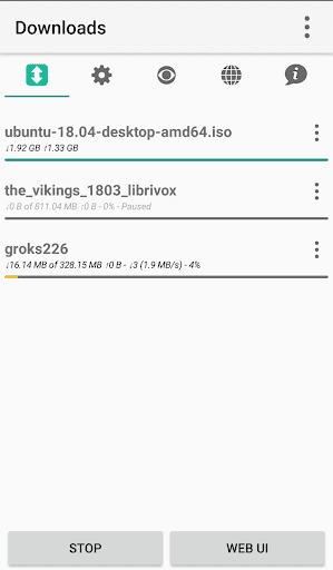 Скриншот 1 — Transmission BTC