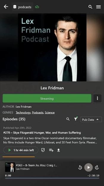 Скриншот 6 — Audiobookshelf