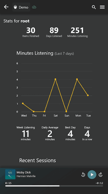 Скриншот 7 — Audiobookshelf