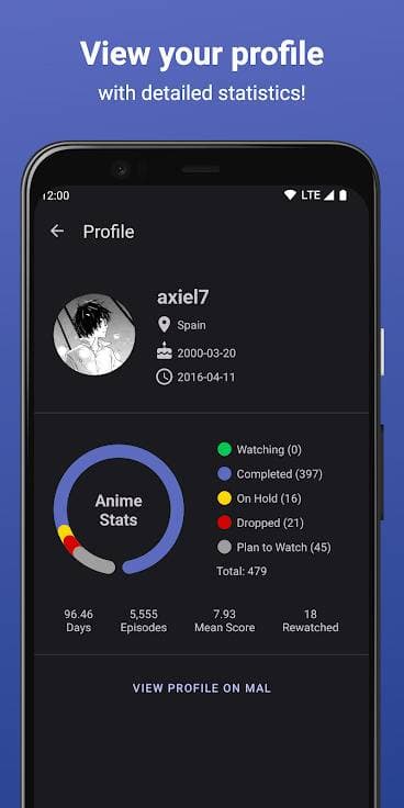 Скриншот 4 — MoeList