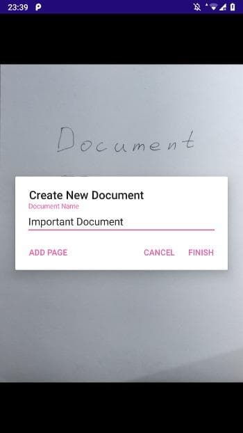 Скриншот 4 — Docus - Simple Document Scanner