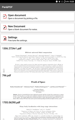 Скриншот 3 — Pen&PDF