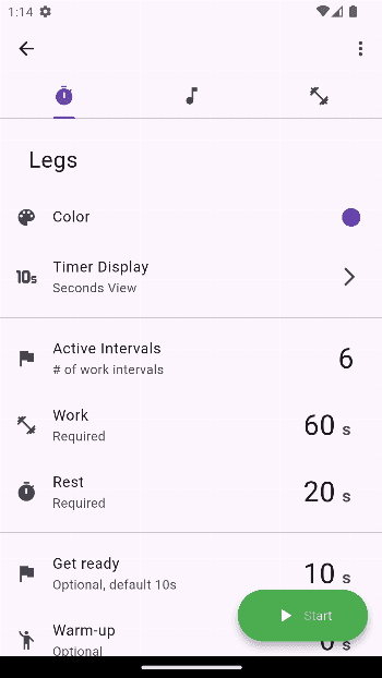 Скриншот 2 — OpenHIIT