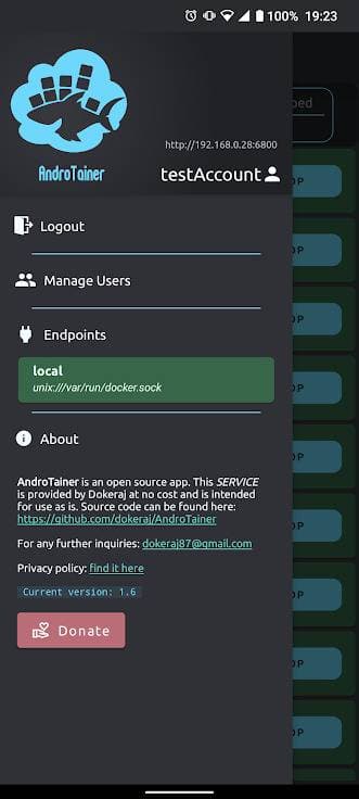 Скриншот 2 — AndroTainer