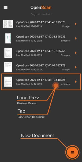 Скриншот 1 — OpenScan