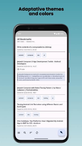 Скриншот 5 — Pinkt for Bookmarking