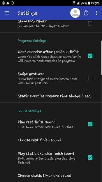 Скриншот 5 — Workouts'N'Rest