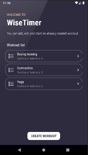 Скриншот 1 — WiseTimer