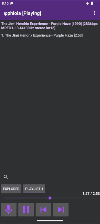 Скриншот 1 — phiola