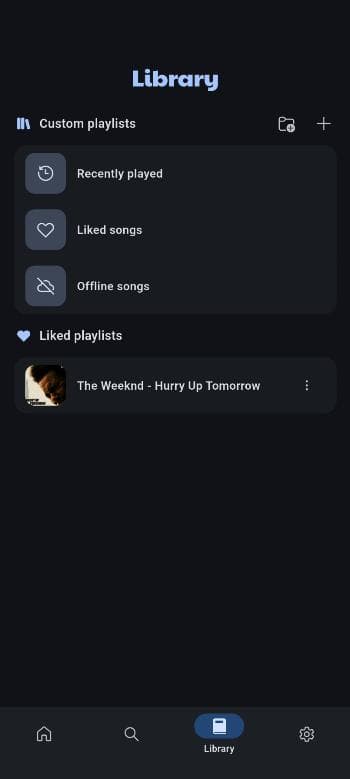 Скриншот 2 — Musify