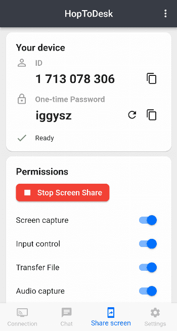 Скриншот 6 — HopToDesk