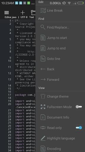 Скриншот 2 — 920 Text Editor