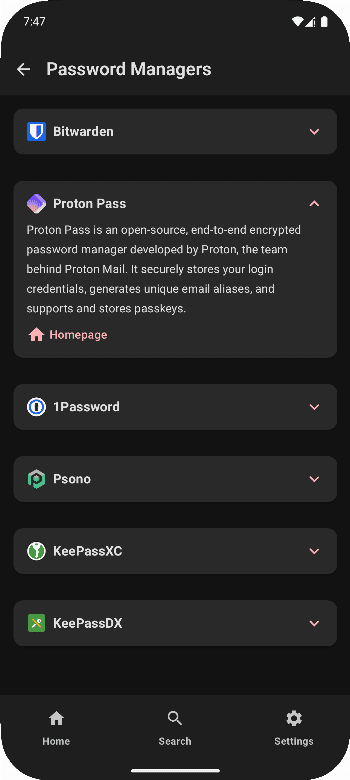 Скриншот 4 — Privacium