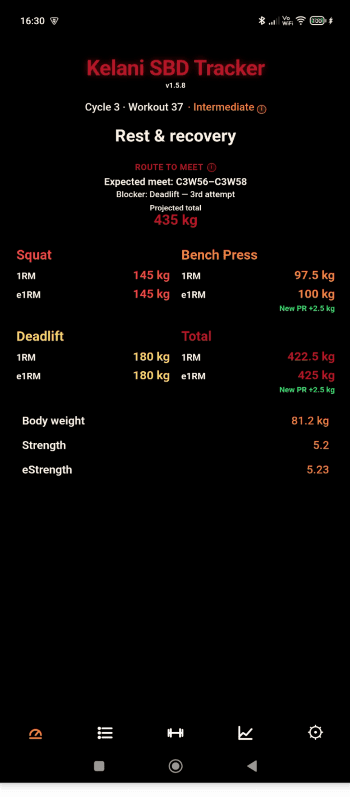 Скриншот 1 — Kelani SBD Tracker