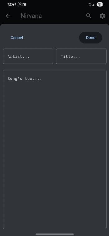 Скриншот 5 — songbook