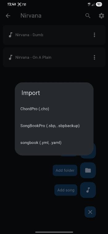Скриншот 6 — songbook