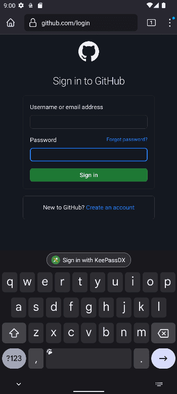 Скриншот 2 — KeePassDX Free - FOSS Password Safe