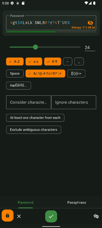 Скриншот 6 — KeePassDX Free - FOSS Password Safe