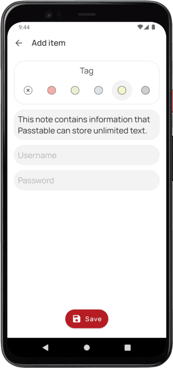 Скриншот 3 — Passtable