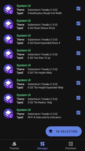 Скриншот 4 — Substratum Tweaks