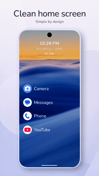 Скриншот 1 — Minimo Launcher