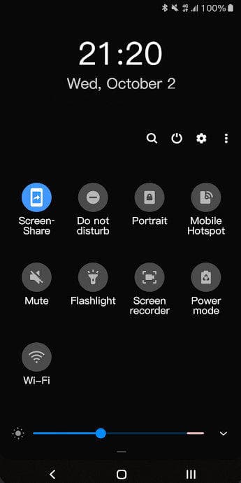 Скриншот 1 — Screen Share Tile