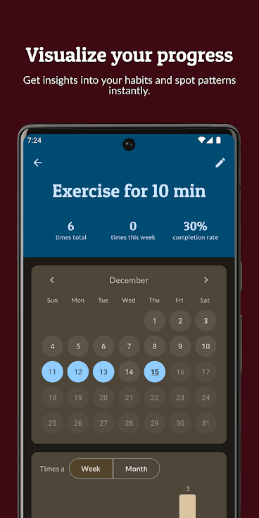 Скриншот 3 — Habit Builder