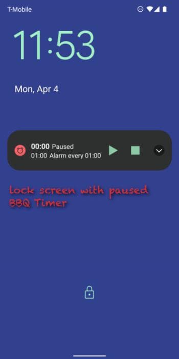 Скриншот 1 — BBQ Timer