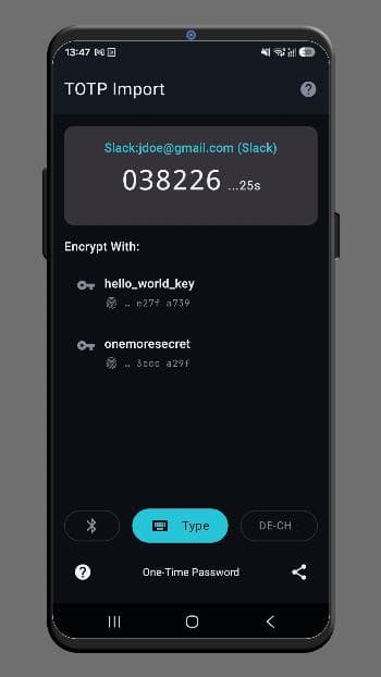 Скриншот 1 — OneMoreSecret