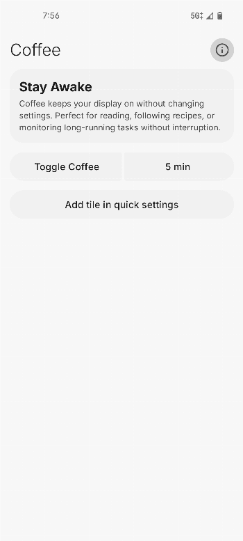 Скриншот 1 — Coffee