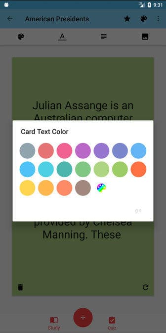 Скриншот 4 — Flashcard Maker