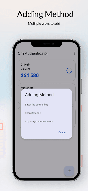 Скриншот 3 — Qm Authenticator - 2FA