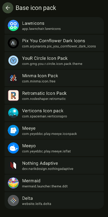 Скриншот 5 — Global Icon Pack