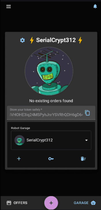 Скриншот 4 — Robosats
