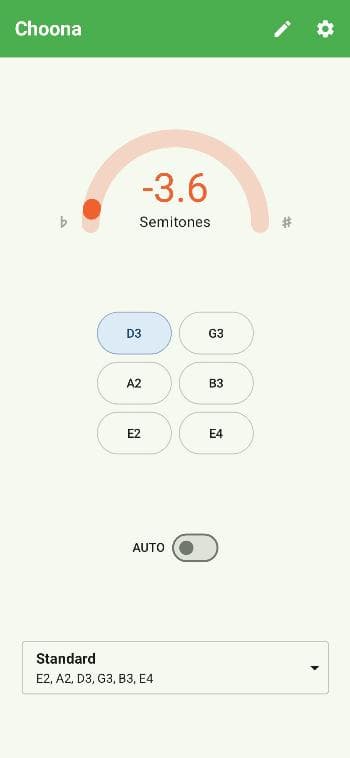 Скриншот 6 — Choona - Guitar Tuner