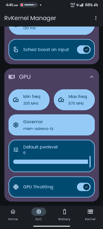 Скриншот 4 — RvKernel Manager