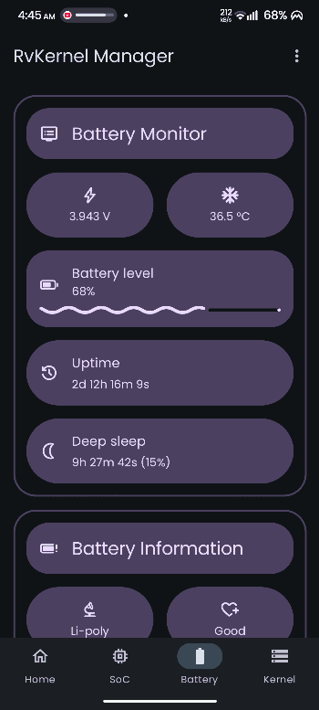 Скриншот 5 — RvKernel Manager